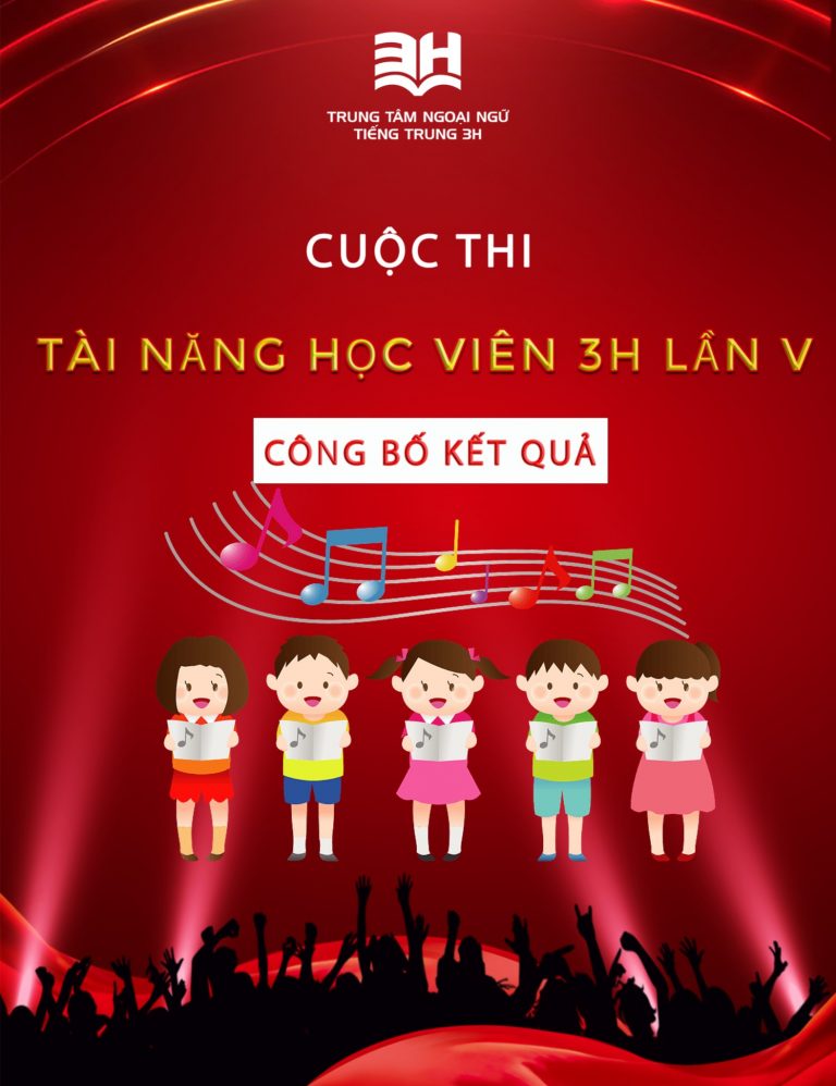 CÔNG BỐ KẾT QUẢ CUỘC THI TÀI NĂNG HỌC VIÊN 3H LẦN V