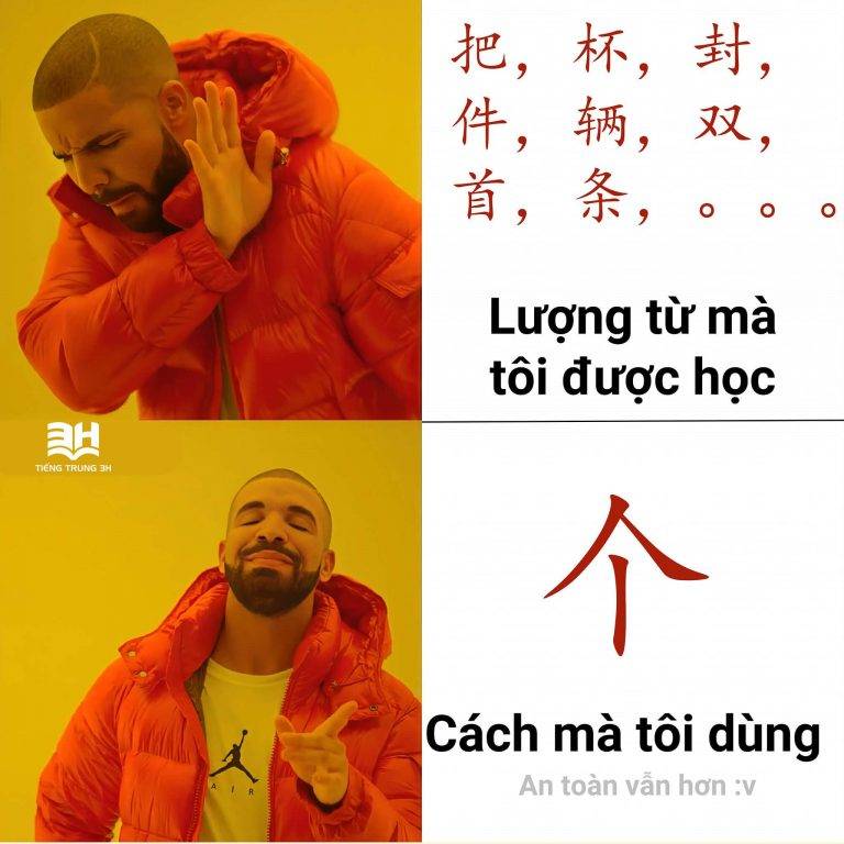 30 LƯỢNG TỪ THƯỜNG DÙNG TRONG TIẾNG TRUNG